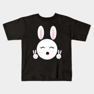 Mom n Lil Bunny Kids T-Shirt